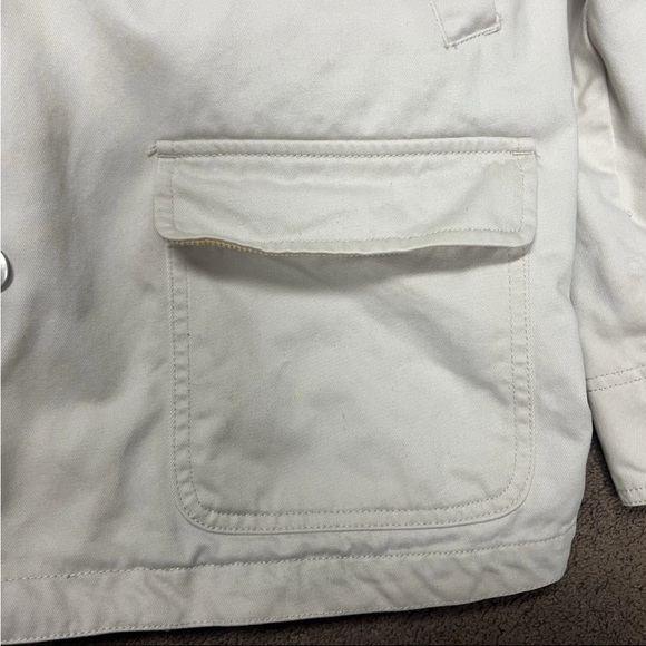 Vintage Disney Eeyore Winnie The Pooh chore jacket Women’s Size Medium Beige - Picture 6 of 14